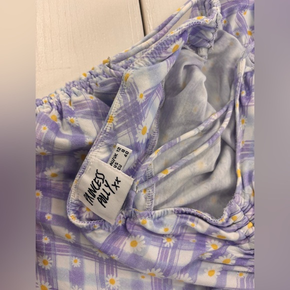 Floral Ruched Bodycon Mini Dress - Picture 9 of 9